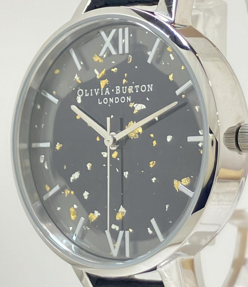 OLIVIA BURTON 腕時計 クオーツ ブラック OB049 レディース オリビアバートン