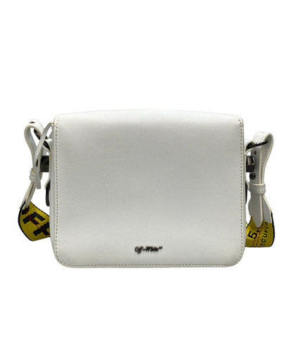 美品 OFF-WHITE ショルダーバッグ 斜め掛け Diag Crossbody Bag OWNA011R19423082 レディース オフホワイト