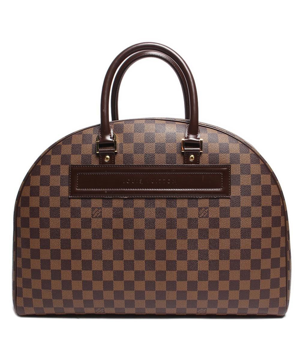 ルイヴィトン ハンドバッグ ボストンバッグ ダブルファスナー開閉式 ゴールド金具 ノリータ24 ダミエ エヌベ N41454 レディース Louis Vuitton