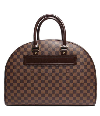 ルイヴィトン ハンドバッグ ボストンバッグ ダブルファスナー開閉式 ゴールド金具 ノリータ24 ダミエ エヌベ N41454 レディース Louis Vuitton