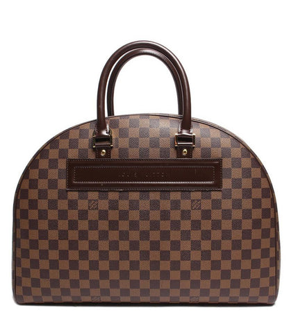 ルイヴィトン ハンドバッグ ボストンバッグ ダブルファスナー開閉式 ゴールド金具 ノリータ24 ダミエ エヌベ N41454 レディース Louis Vuitton