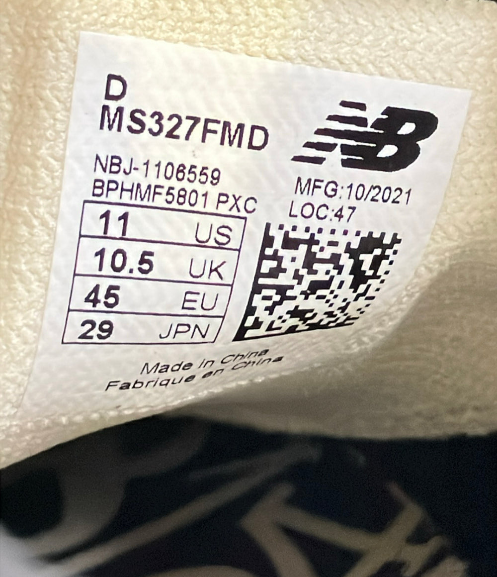NEW BALANCE ローカットスニーカー × フランクミュラー ビザン数字 MS327FMD メンズ SIZE 29.0 (XL) ニューバランス