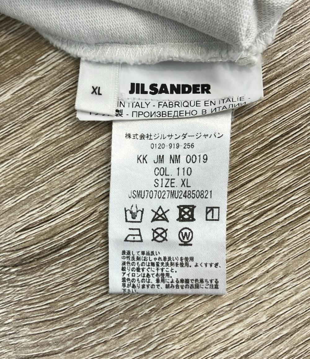 JIL SANDER 半袖 Tシャツ カットソー  バイカラー オーバーサイズ KK JM NM 0019 メンズ SIZE XL ジルサンダー