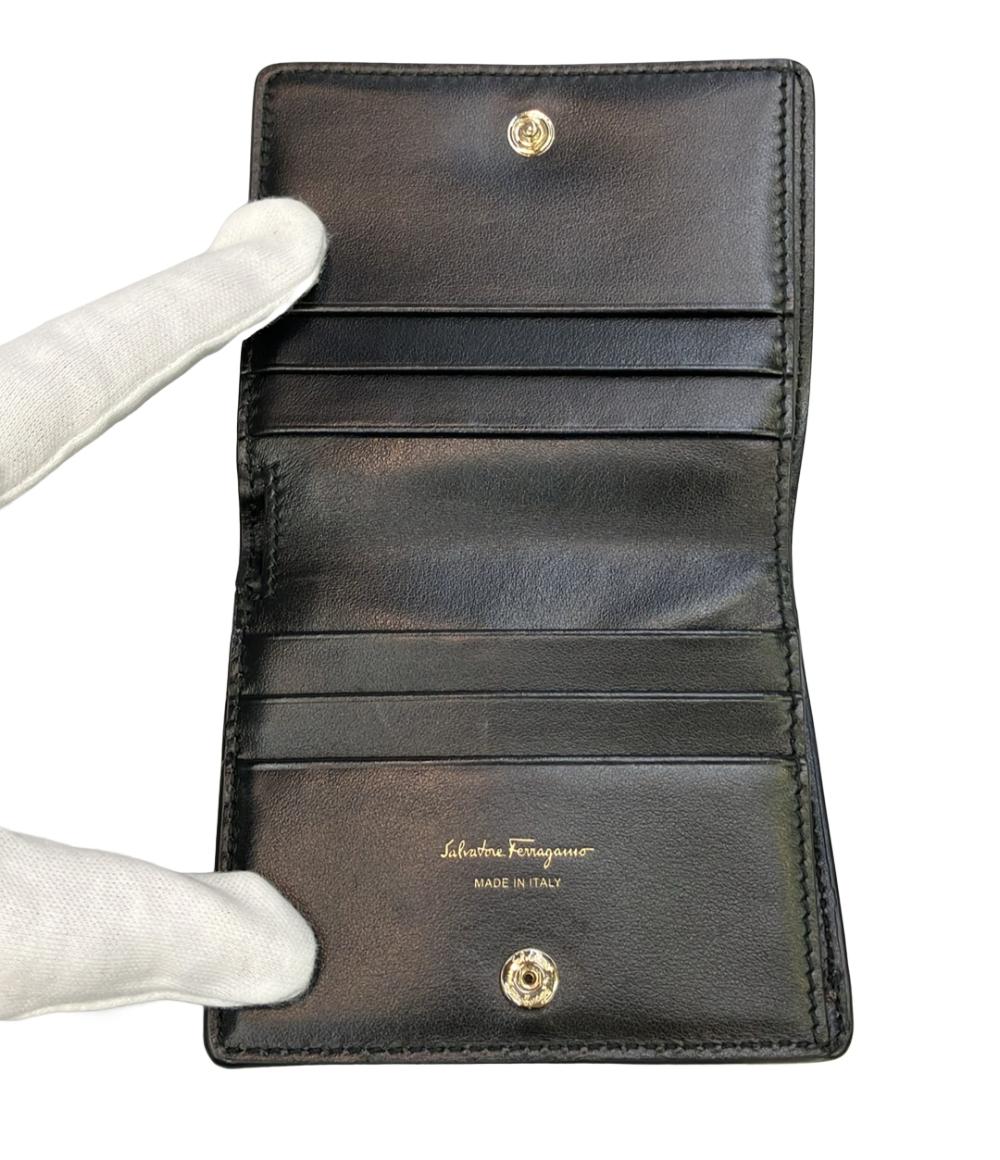 サルバトーレフェラガモ 二つ折り財布 ショルダーウォレット ガンチーニ レディース Salvatore Ferragamo