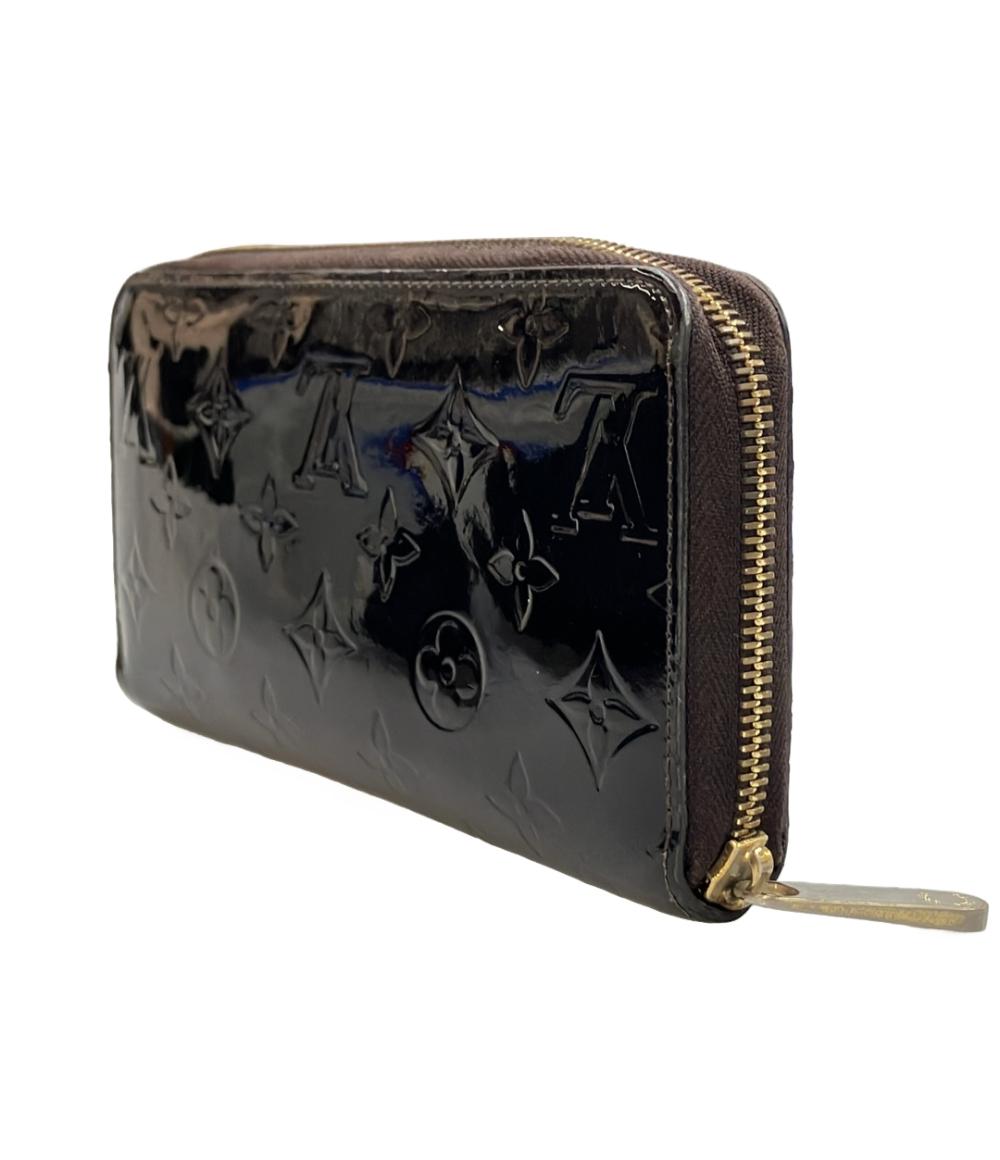 LOUIS VUITTON ラウンドファスナー長財布 ヴェルニ ジッピーウォレット M93522 レディース ルイ・ヴィトン