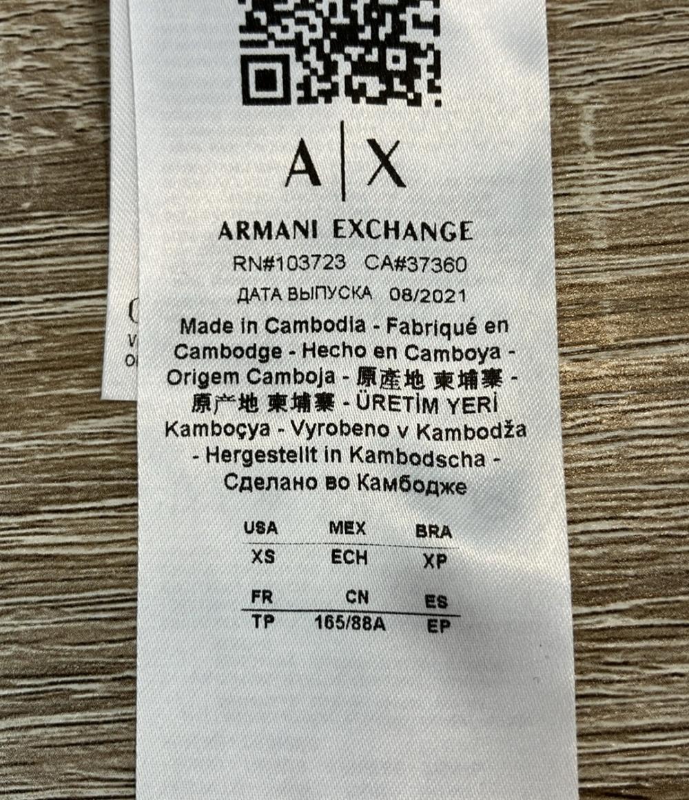 ARMANI EXCHANGE 長袖シャツ 総柄 ロゴ 3LZC25 ZNEAZ メンズ SIZE XS アルマーニエクスチェンジ