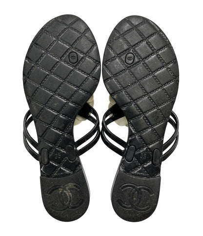 CHANEL ビーチサンダル カメリア レディース SIZE 35 シャネル