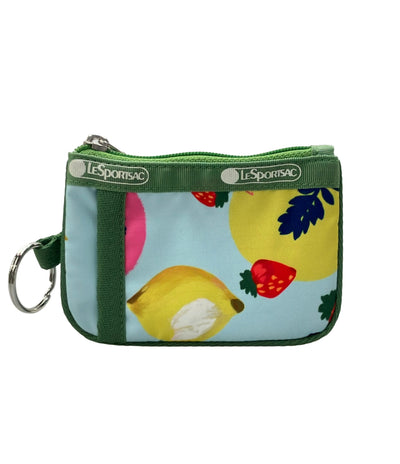 美品 LeSportsac コインケース キーリング付き レディース レスポートサック