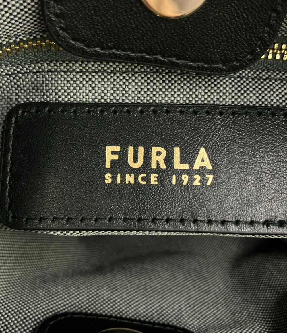 美品 Furla ハンドバッグ ショルダーバッグ 2WAY 斜め掛け WB01468