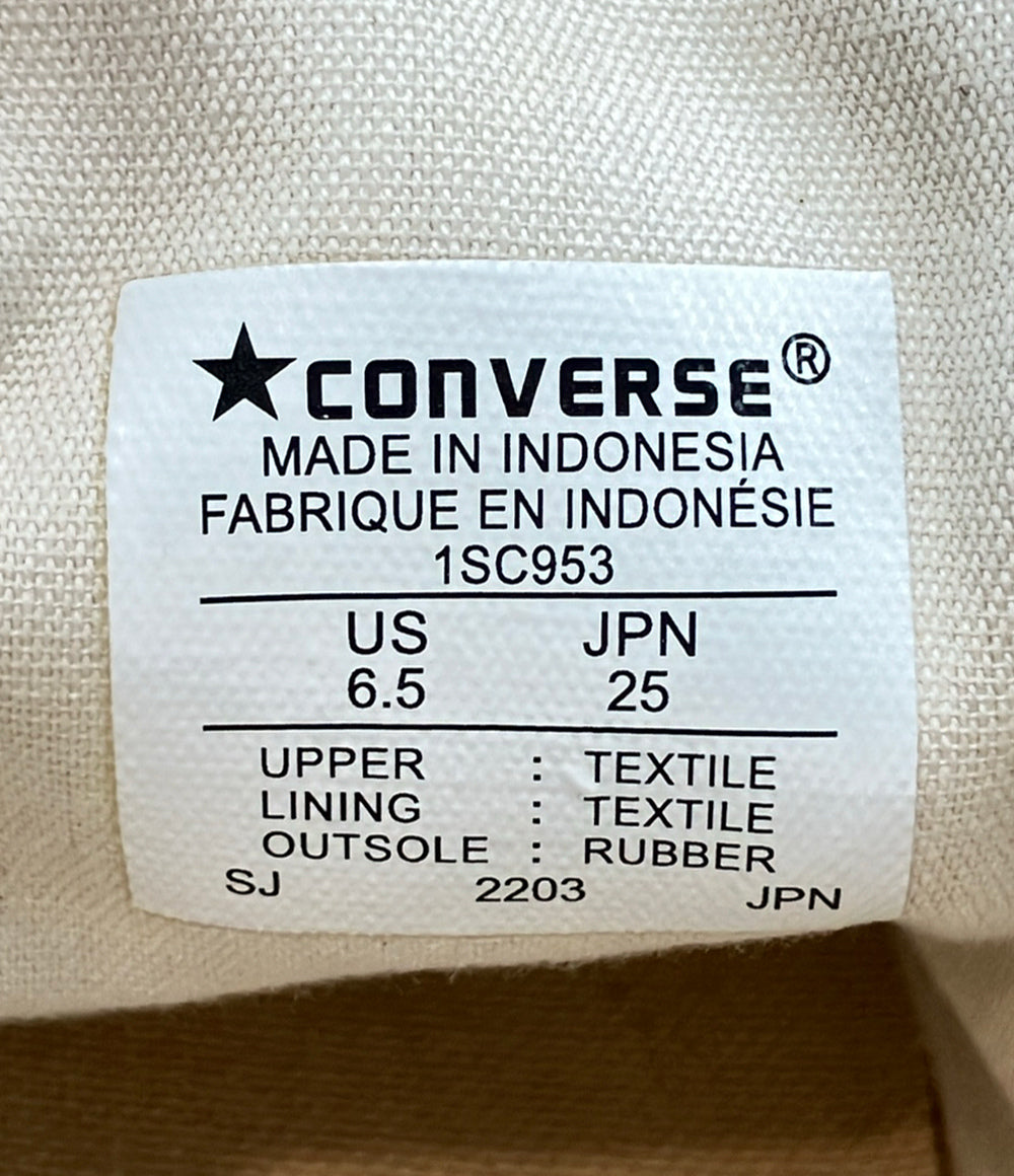 CONVERSE ハイカットスニーカー CANVAS ALL STAR COLORS HI 1SC953 メンズ レディース SIZE 25.0 コンバース