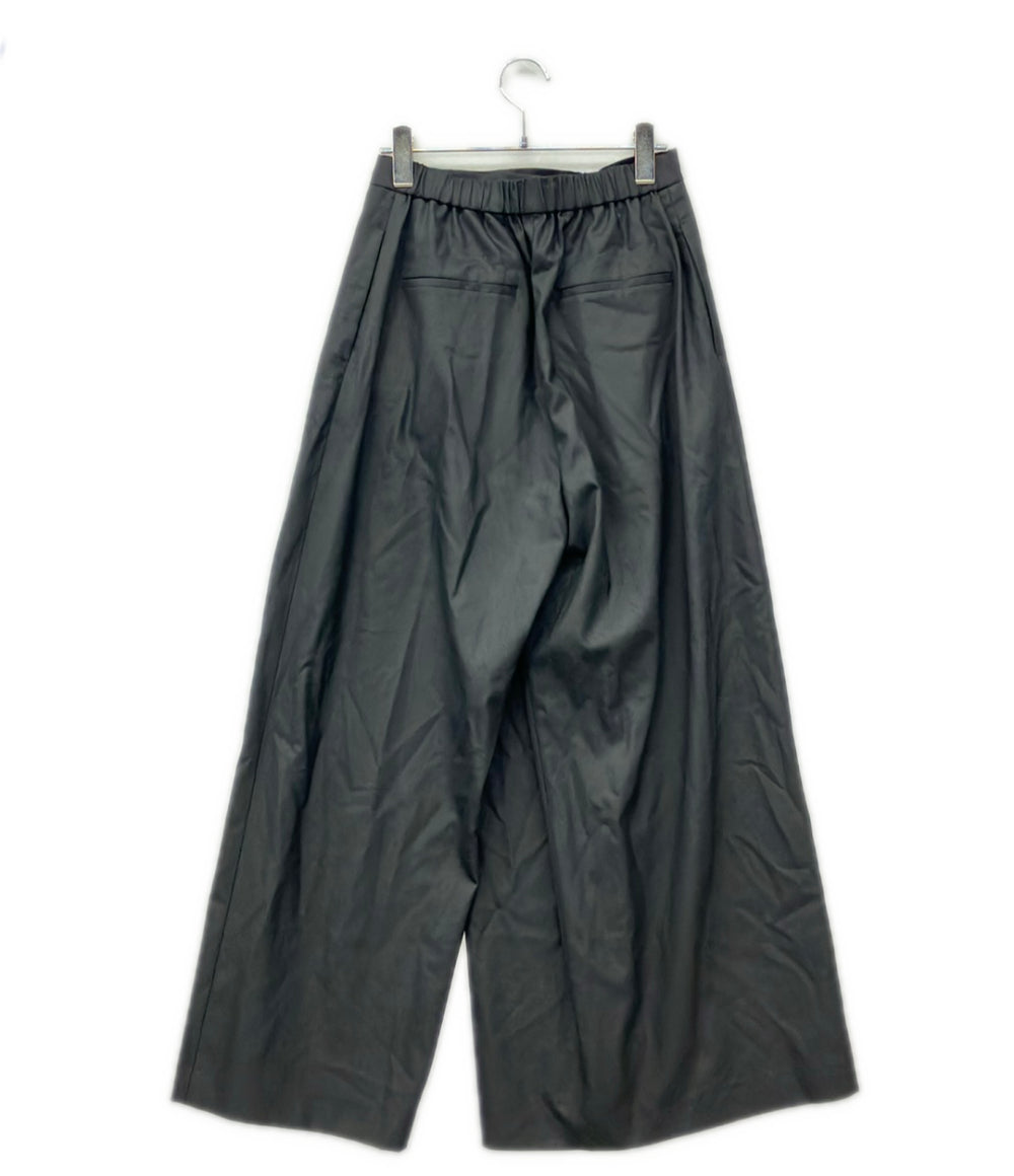 CoNTE バックゴム ラップ ワイドパンツ レディース SIZE 38 コンテ