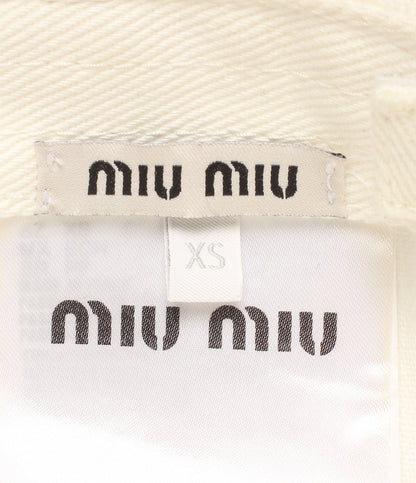 Miu Miu キャップ マジックテープ式 5HC179 2DXI レディース SIZE XS ミュウ ミュウ
