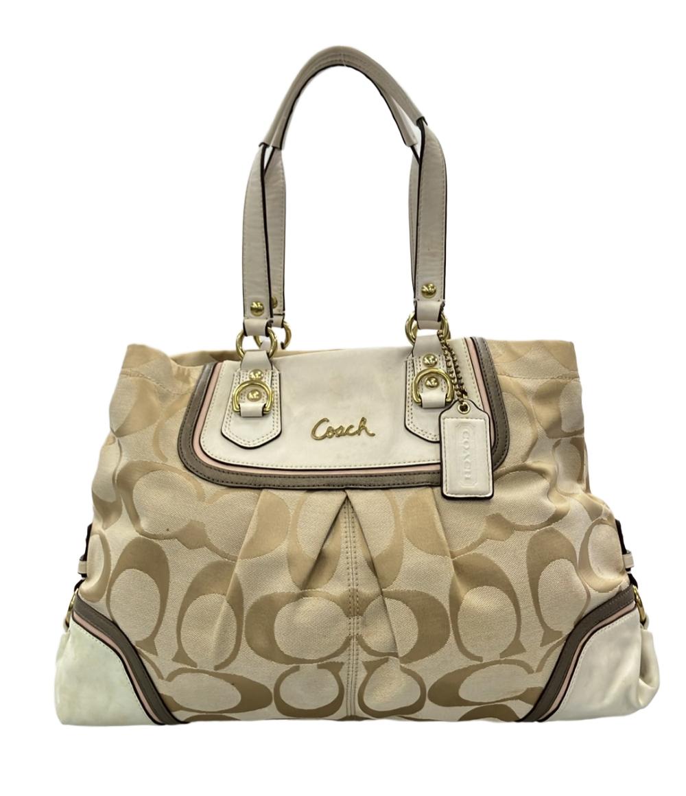 COACH トートバッグ ラージシグネチャー F17446 レディース コーチ