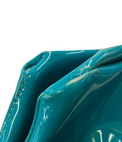 SEE BY CHLOE トートバッグ ショルダーバッグ 肩掛け エナメル ターコイズ レディース シーバイクロエ