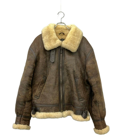 U.S. NAVY レザーフライトJK  B-3 メンズ SIZE 38