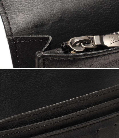 LOUIS VUITTON 二つ折り財布 ダミエアンフィニ ポルトフォイユ ブラザ N63010 メンズ ルイ・ヴィトン