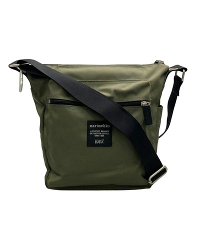 美品 marimekko ショルダーバッグ 斜め掛け レディース マリメッコ