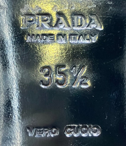 PRADA ラウンドトゥエナメルパンプス 9218 レディース SIZE 35 1/2 プラダ
