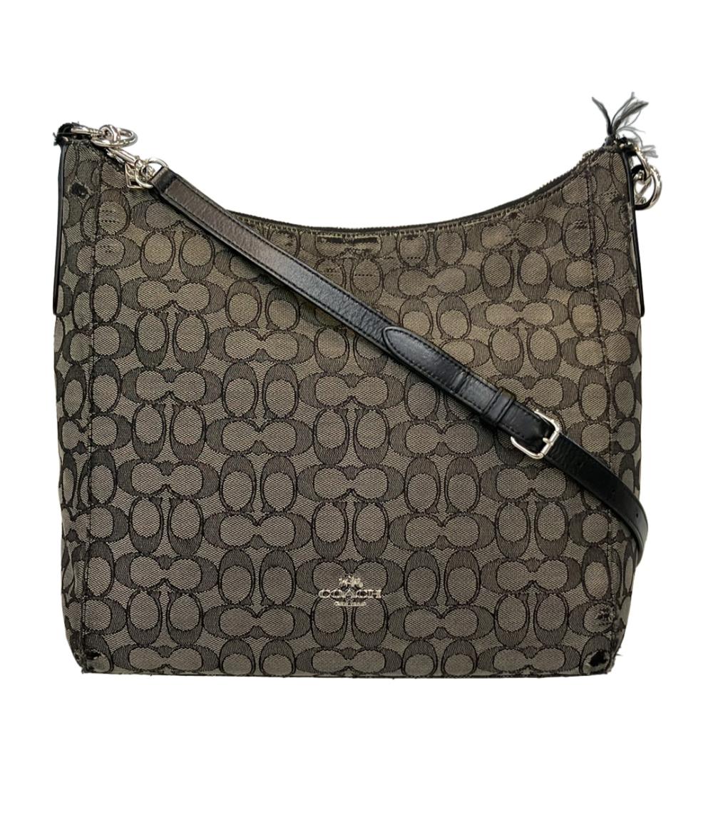 訳あり COACH ショルダーバッグ 斜め掛け シグネチャー レディース コーチ