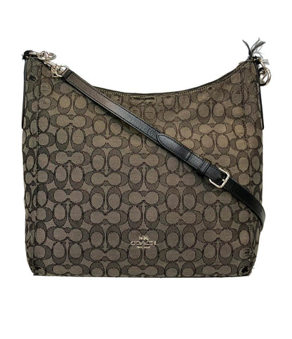 訳あり COACH ショルダーバッグ 斜め掛け シグネチャー レディース コーチ