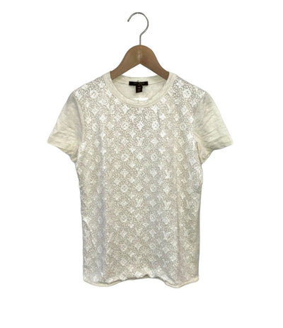 ルイ・ヴィトン 半袖Tシャツ モノグラム スパンコール RW141W F5TS23JGR レディース SIZE XS (XS) LOUIS VUITTON