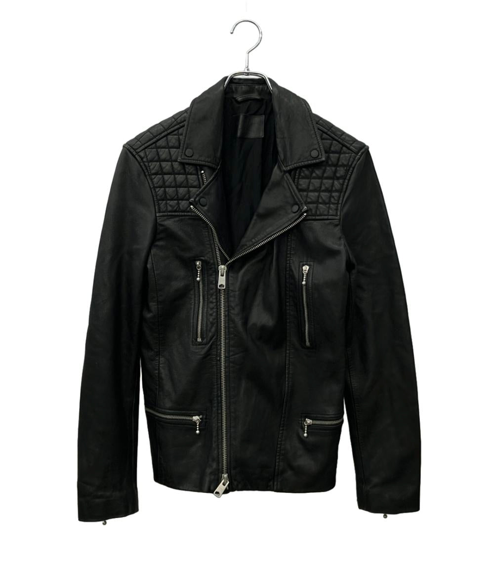 ALLSAINTS ダブルライダースジャケット Conroy Leather インポート ML058F メンズ SIZE S オールセインツ