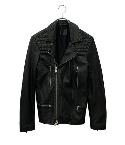 ALLSAINTS ダブルライダースジャケット Conroy Leather インポート ML058F メンズ SIZE S オールセインツ