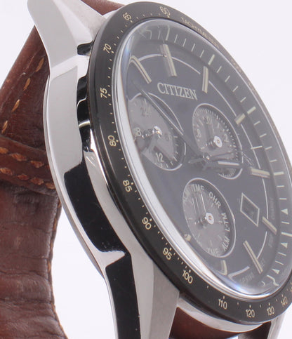 CITIZEN 腕時計 ソーラー ネイビー E820-S086353 メンズ シチズン