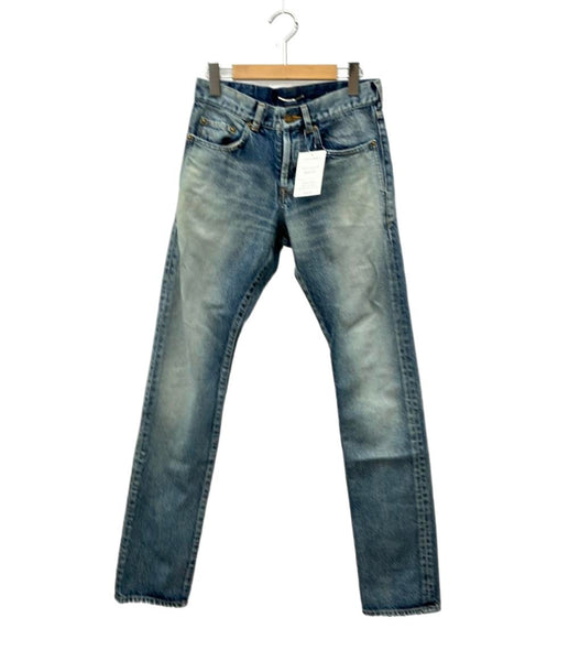 サンローラン デニムパンツ ダメージ加工 597052 y372e メンズ SIZE 27