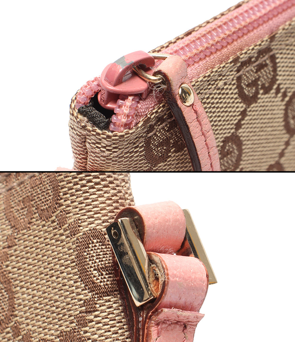 GUCCI アクセサリーポーチ ミニバッグ GGキャンバス 07198 2123