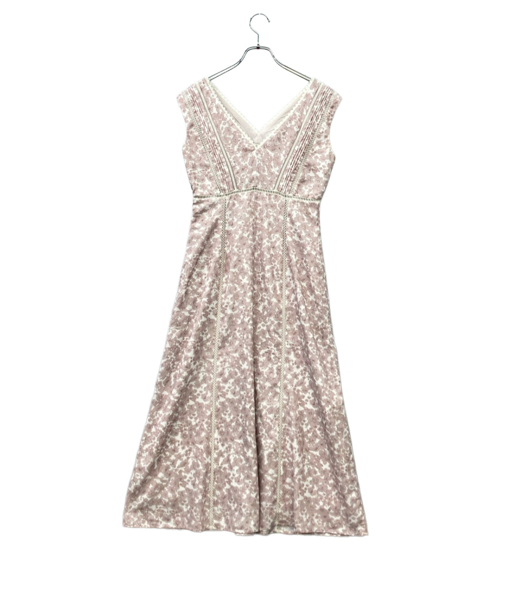 美品 Her lip to ノースリーブワンピースLace Trimmed Floral Dress 1251305096 レディース SIZE M ハーリップトゥ