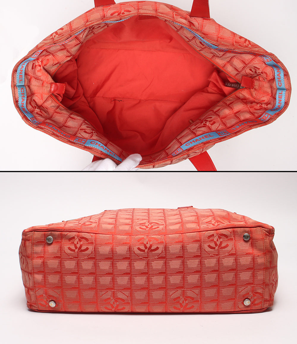 CHANEL トートバッグ シルバー金具 ７番台 ニュートラベルライントートTGM A15826 レディース シャネル