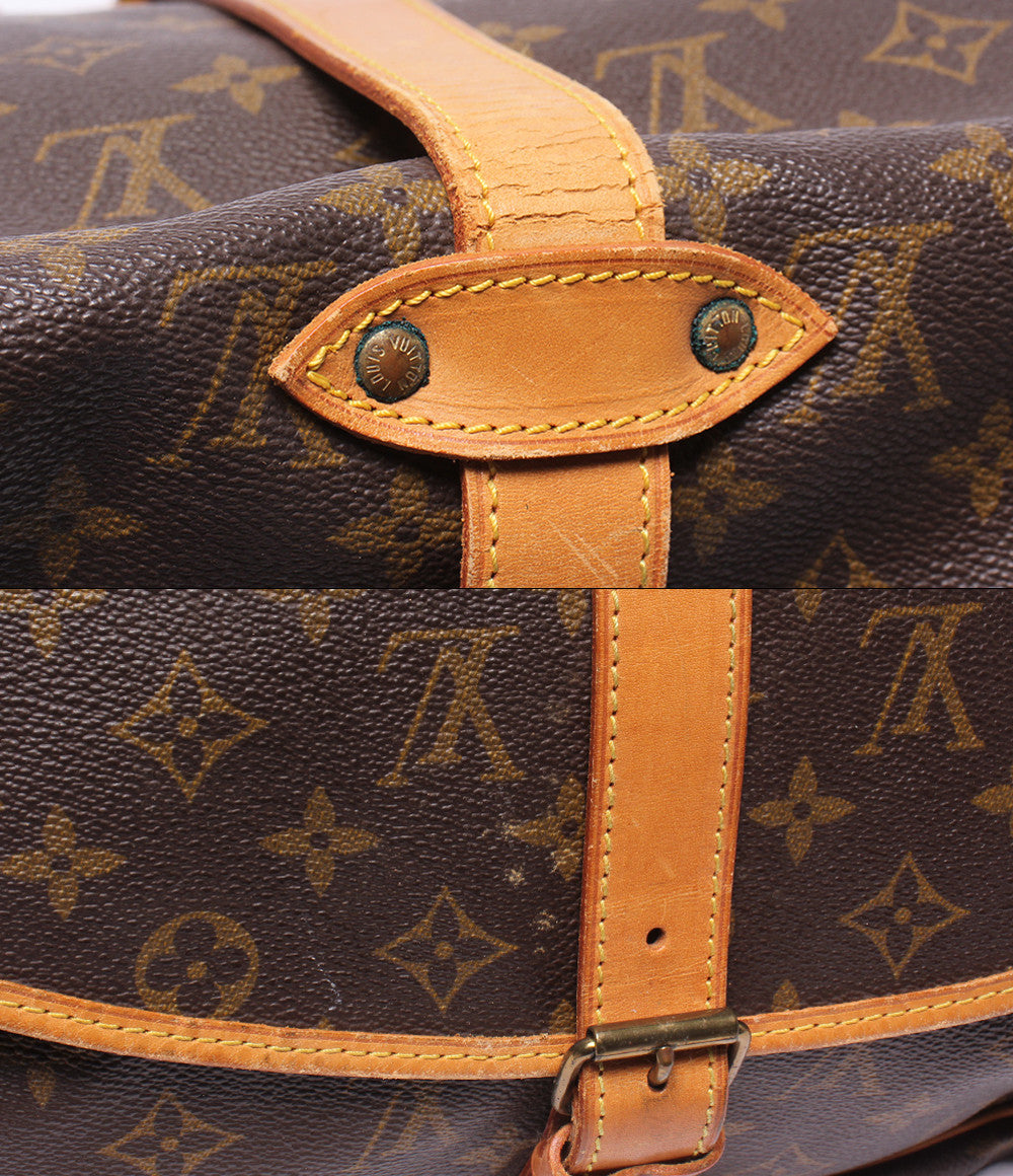 LOUIS VUITTON ショルダーバッグ 斜め掛け ソミュール35 モノグラム M42254 レディース ルイ・ヴィトン