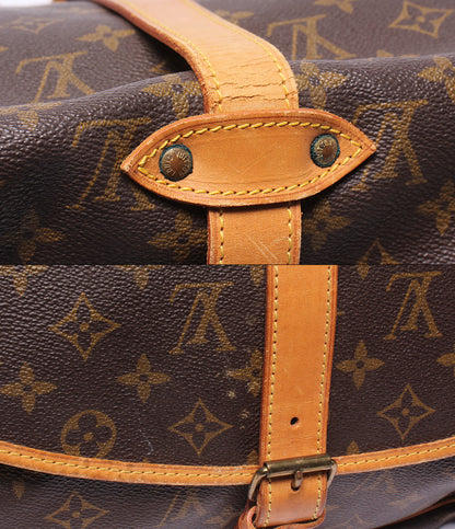 LOUIS VUITTON ショルダーバッグ 斜め掛け ソミュール35 モノグラム M42254 レディース ルイ・ヴィトン