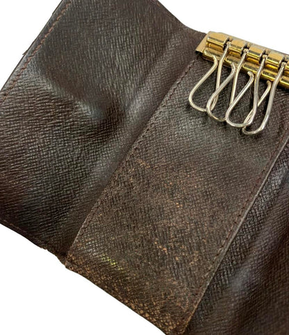 LOUIS VUITTON 4連キーケース ミュルティクレ4 ダミエ エベヌ N62631 レディース メンズ ルイ・ヴィトン