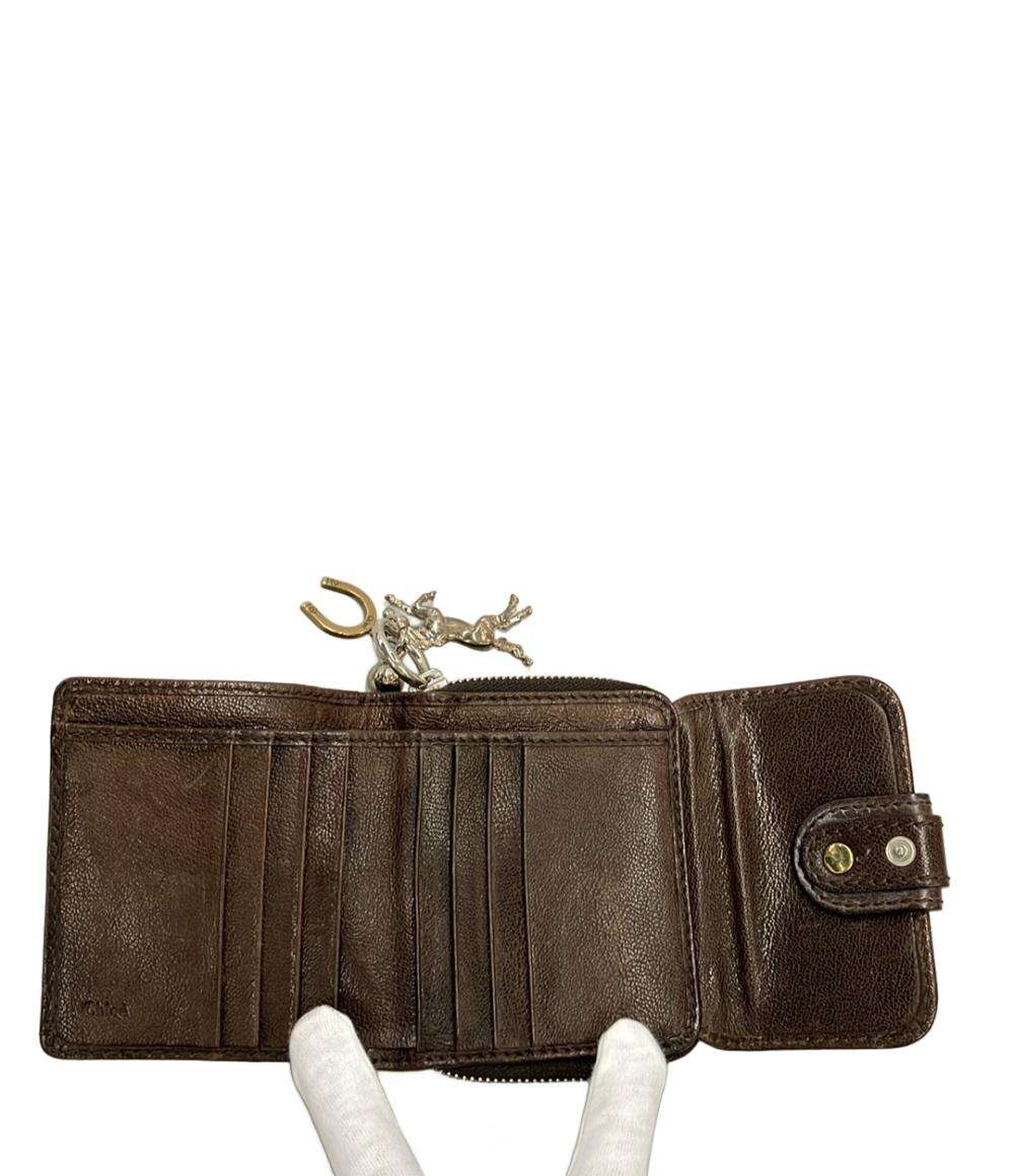 Chloe 二つ折り財布 レザー レディース クロエ