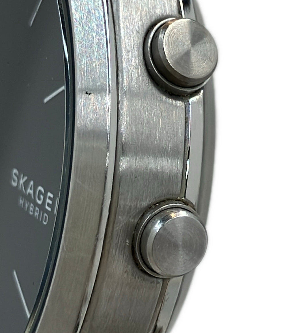 SKAGEN 腕時計 電池式スマートウォッチ ブラック メンズ スカーゲン