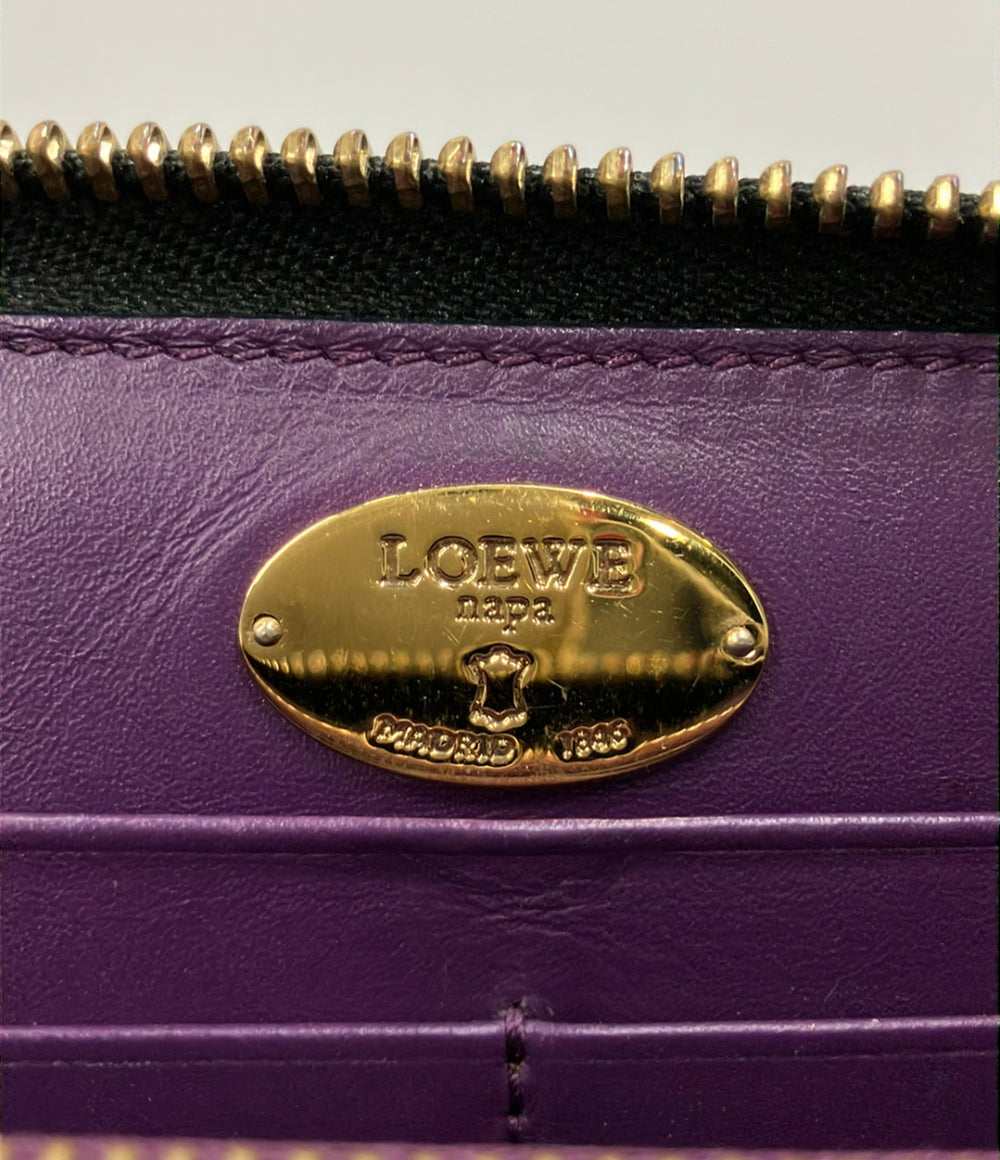 LOEWE ラウンドファスナー長財布 レディース ロエベ