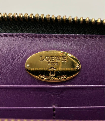 LOEWE ラウンドファスナー長財布 レディース ロエベ