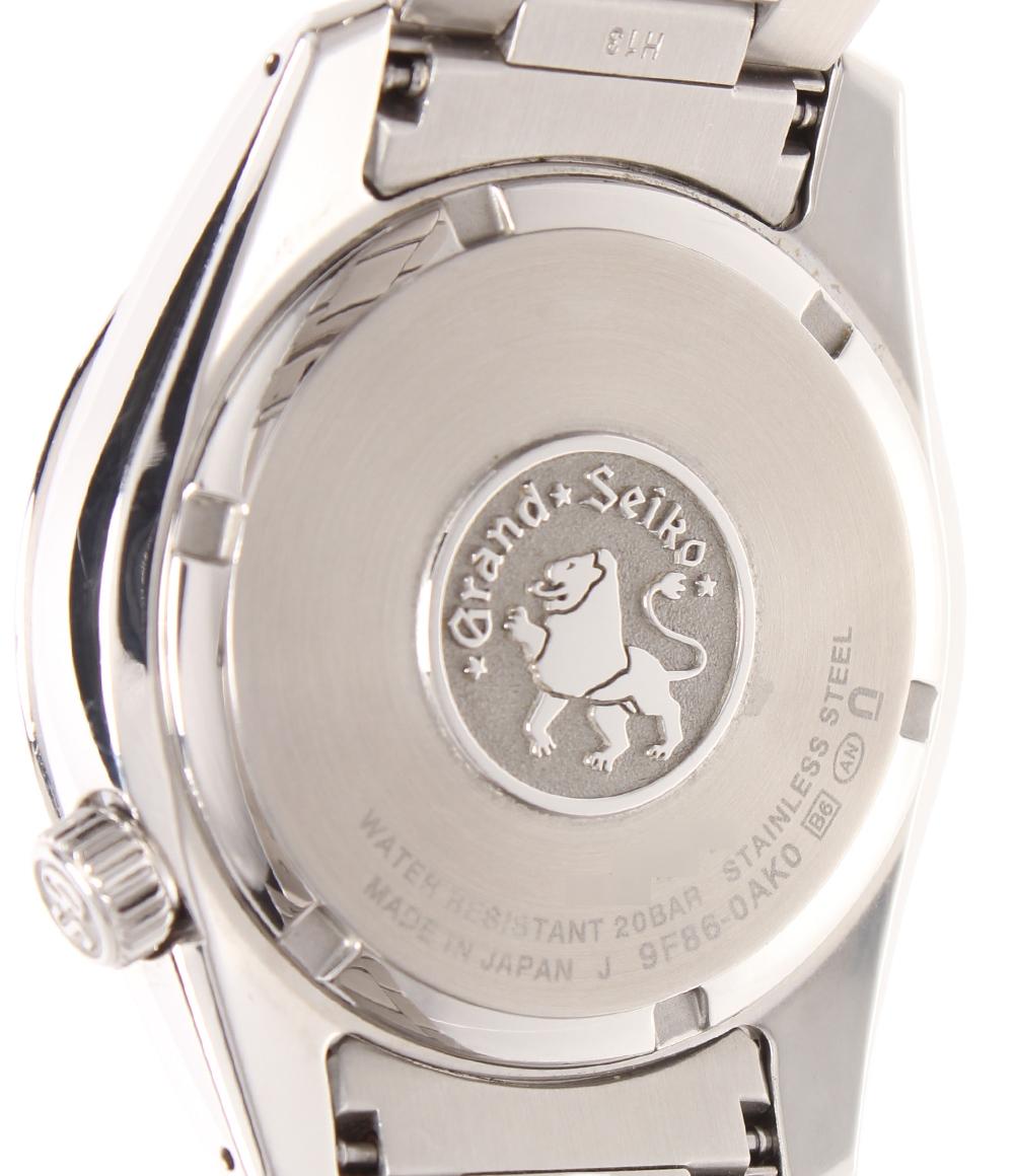 Grand Seiko 腕時計 GMTウォッチ クオーツ ブラック SBGN029 メンズ グランドセイコー