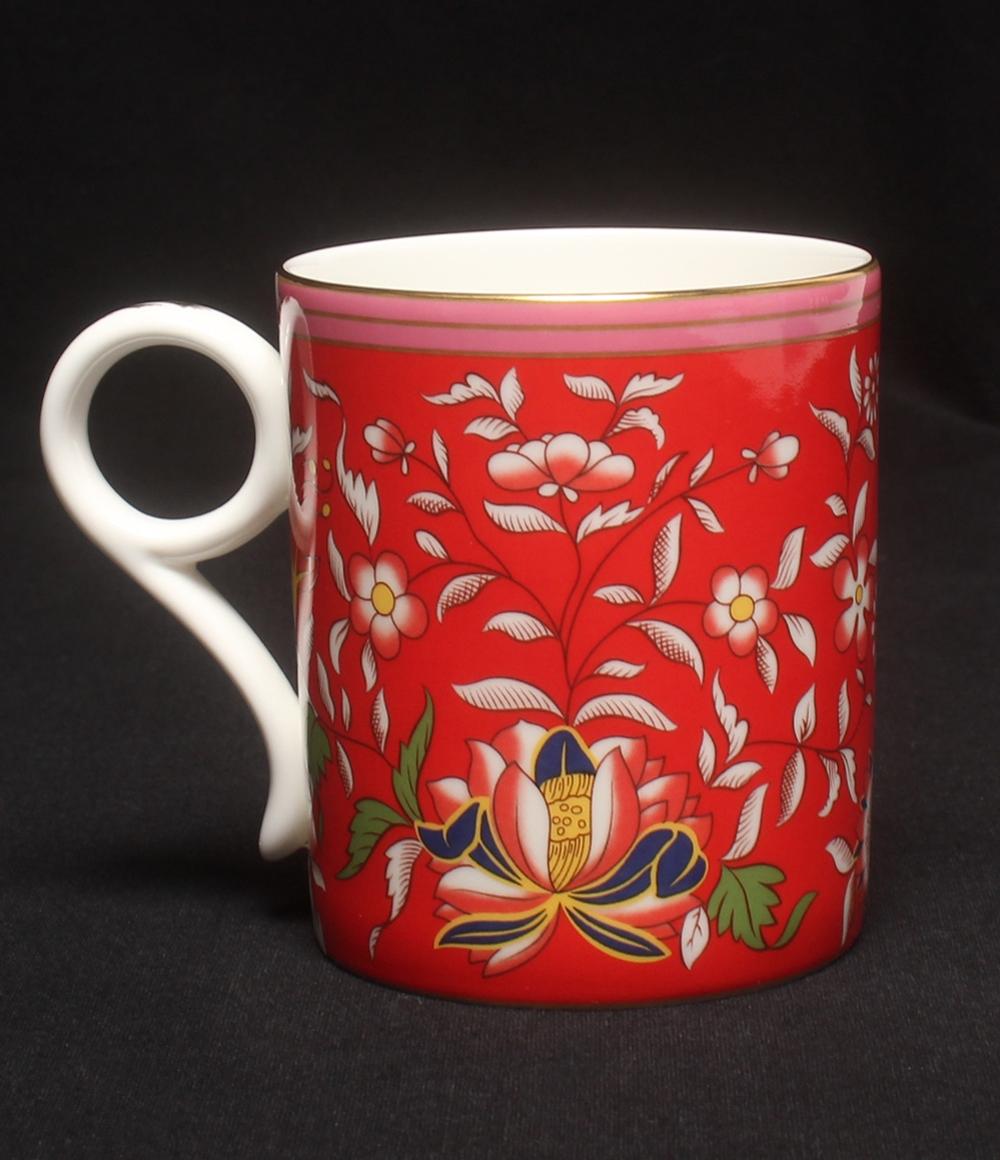 美品 ウェッジウッド マグカップ クリムゾンジュエル CRIMSON JEWEL WEDGWOOD