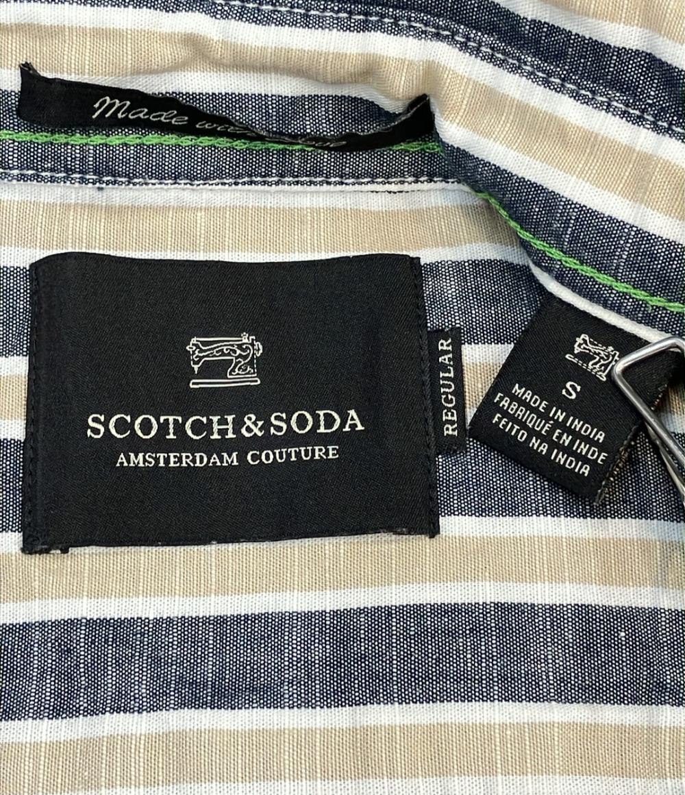 美品 スコッチアンドソーダ ストライプ長袖シャツ メンズ SIZE S (S) SCOTCH&SODA