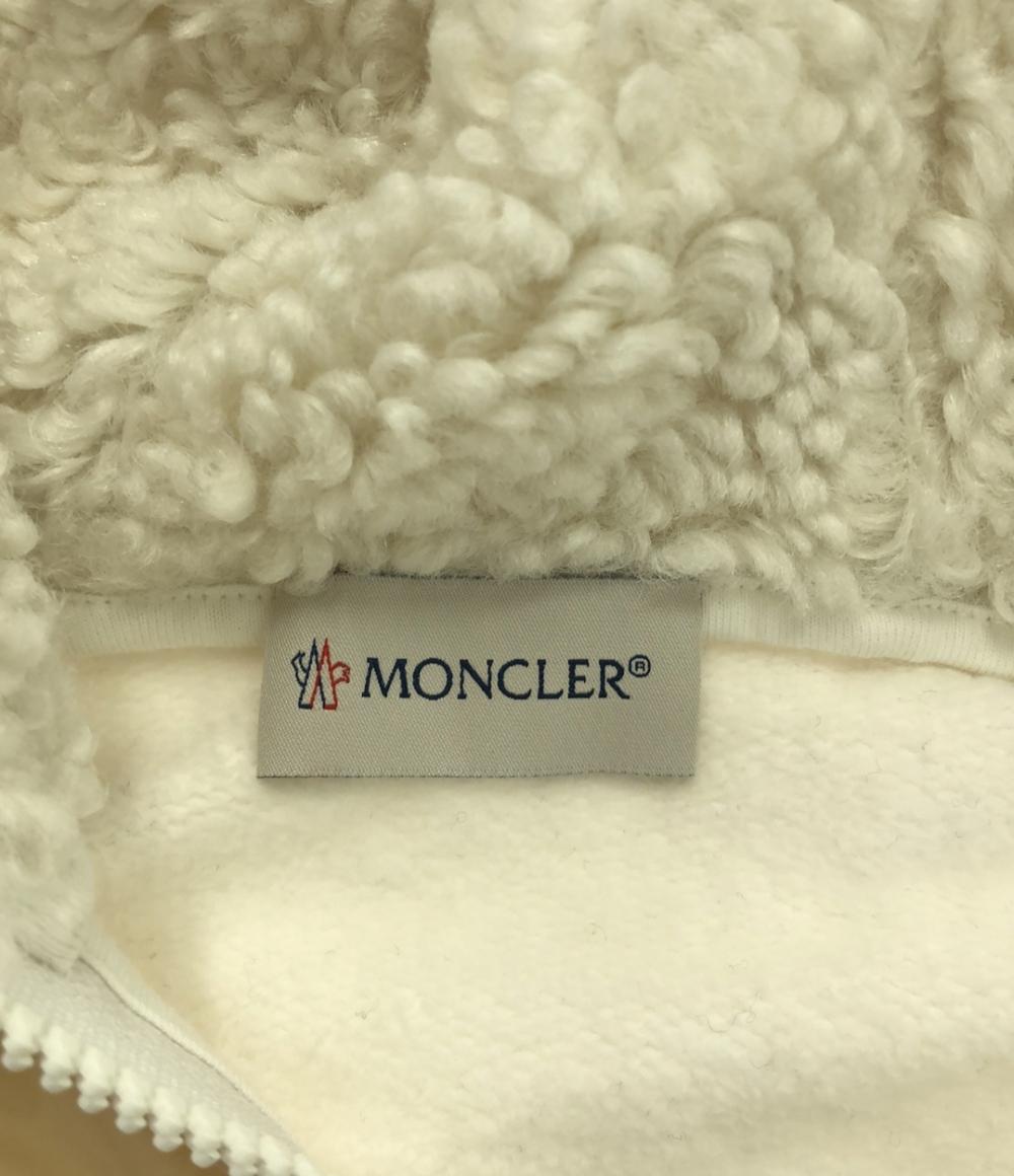 美品 モンクレール ハーフジップボアパーカー キッズ SIZE 6A MONCLER