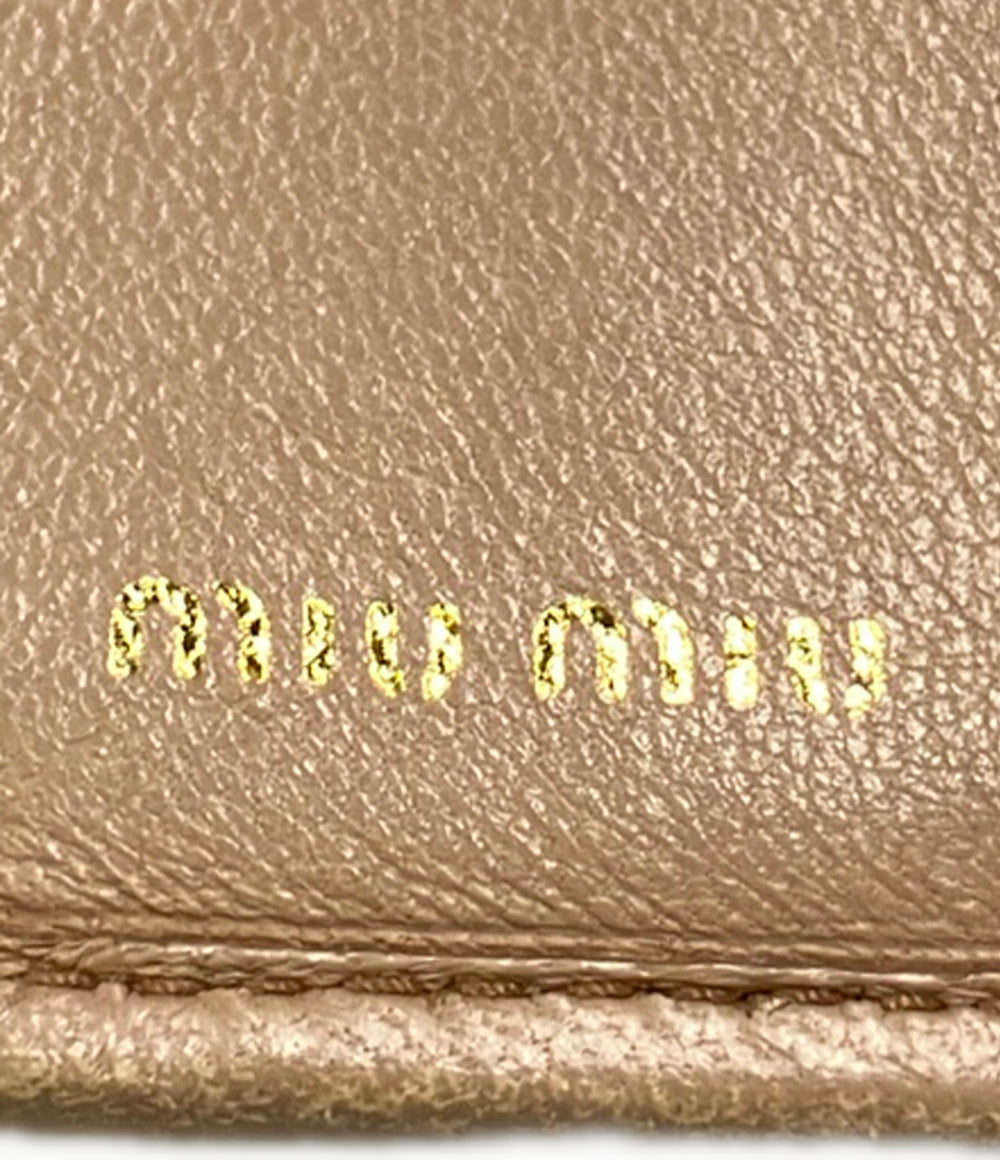 MIUMIU 二つ折り財布 レディース ミュウミュウ