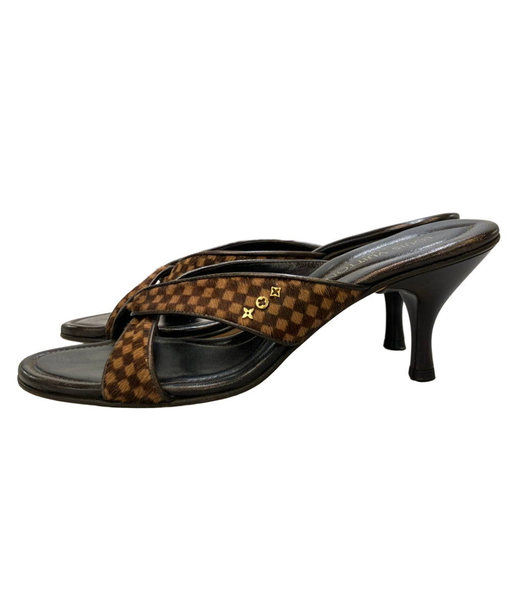 LOUIS VUITTON サンダル レディース SIZE 35 1/2 (23cm) ルイ・ヴィトン