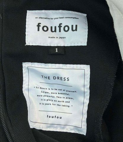 FOUFOU 長袖ワンピース フレア FF212OP04 レディース SIZE 1 (M) フーフー