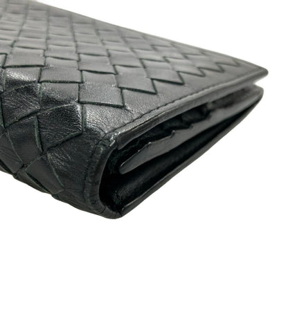 BOTTEGA VENETA 二つ折り長財布 イントレチャート レディース ボッテガ・ヴェネタ