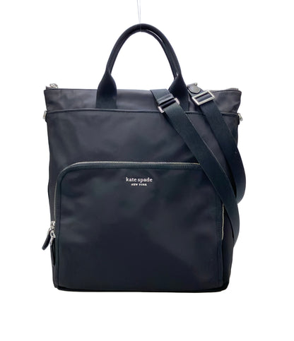 美品 Kate Spade 3way トートバッグ ショルダーバッグ 斜め掛け リュック デイパック サム コンバーチブル レディース ケイトスペード