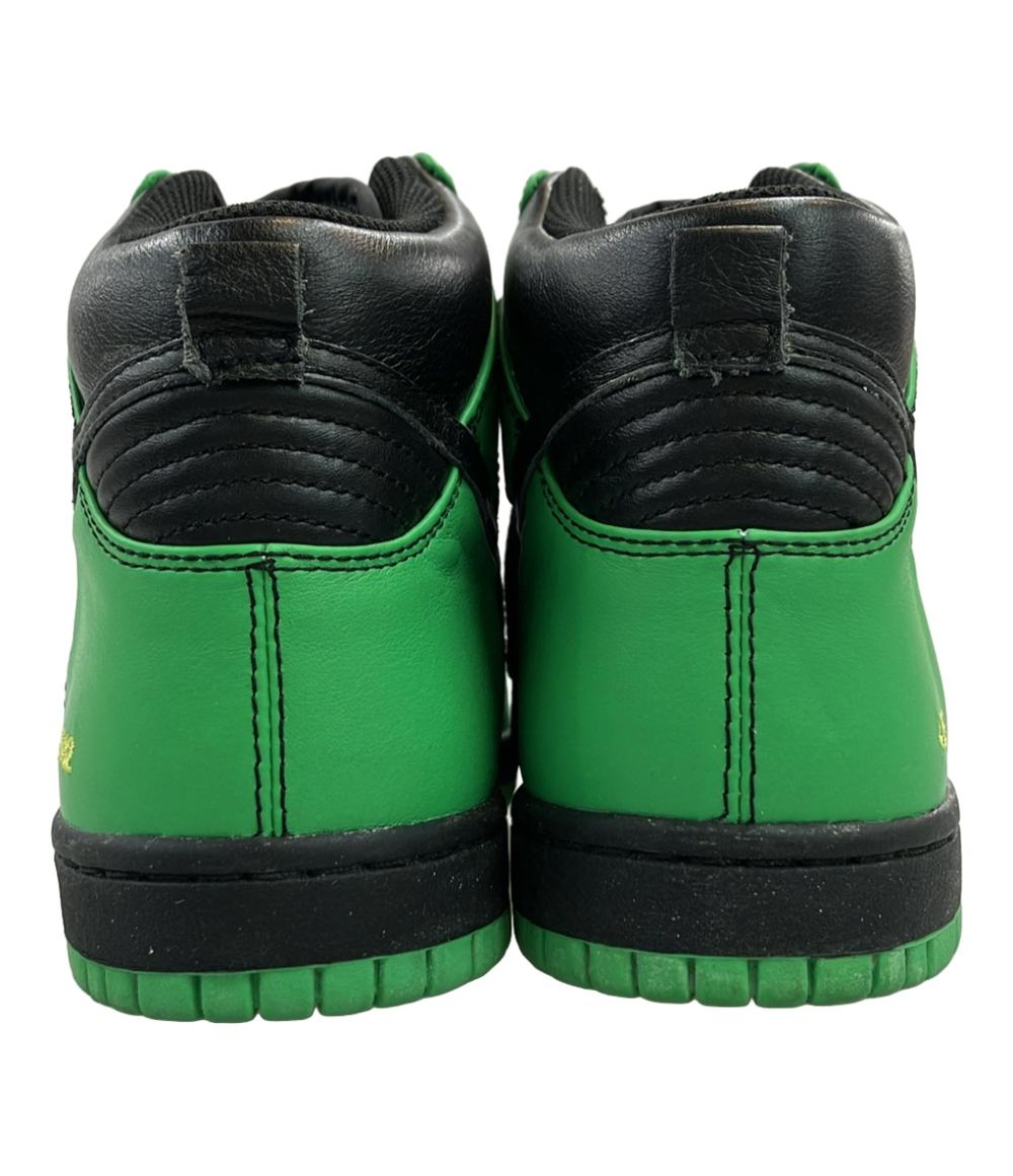 美品 NIKEiD ハイカットスニーカー ダンク ハイ カスタム 393427-991 レディース SIZE 24.0 (L) ナイキアイディー