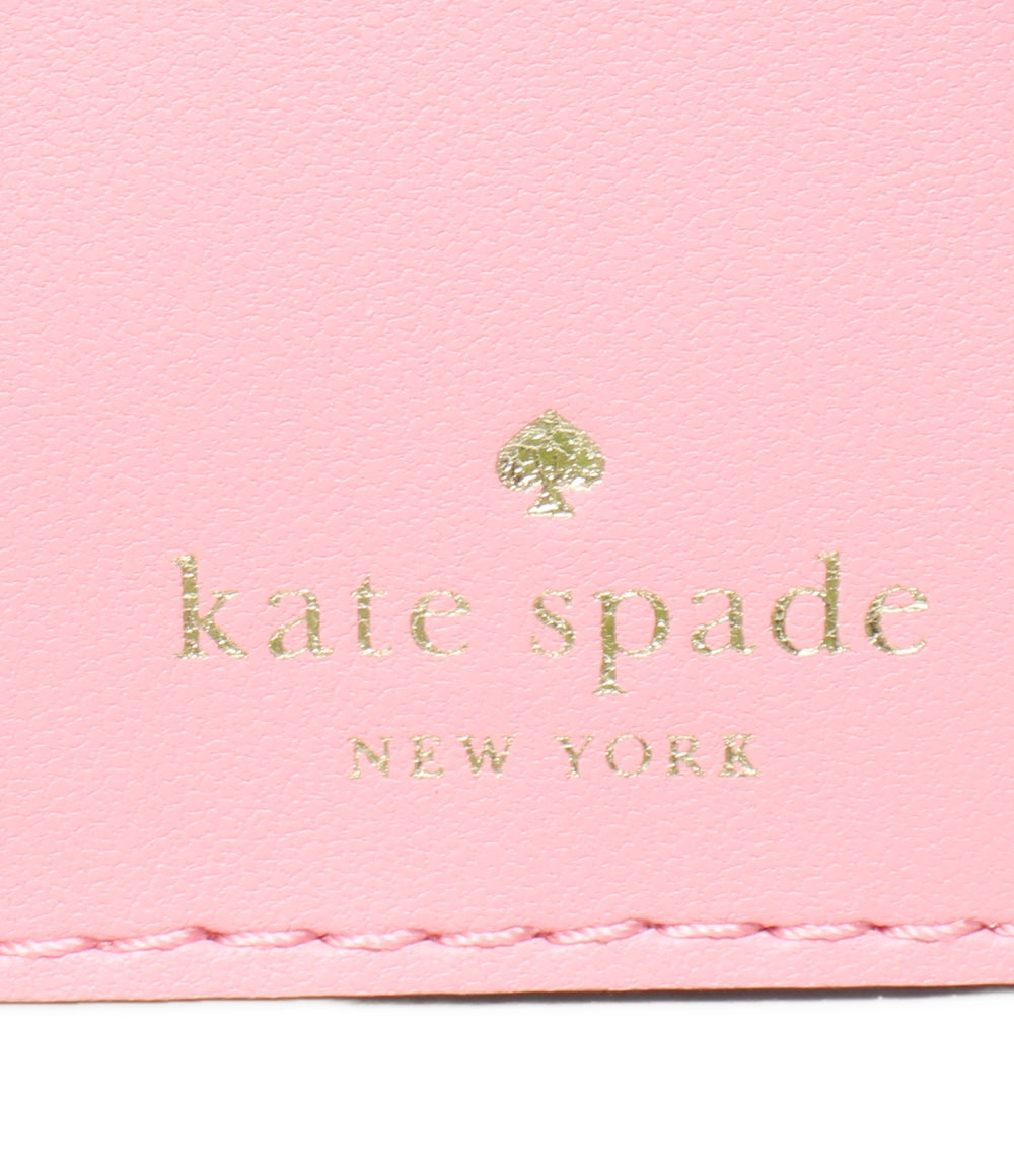 美品 ケイトスペード 二つ折り財布 花柄 レディース Kate Spade